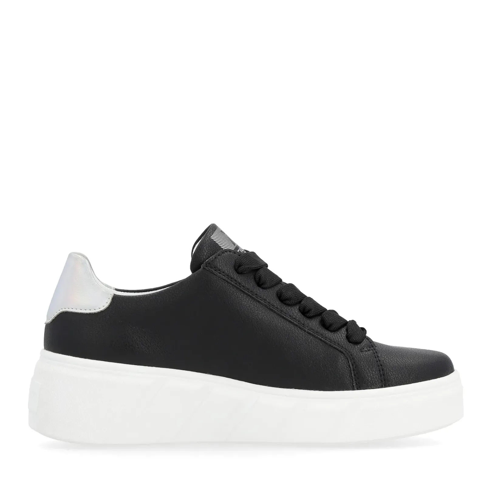 Clearance Rieker Damskie Tenisowki Low Diamond Black
