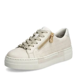 Fashion Rieker Damskie Tenisowki Niskie, Stare, Biale