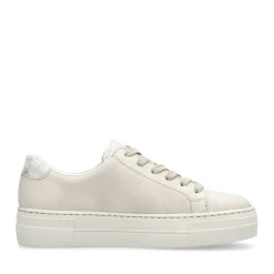 Fashion Rieker Damskie Tenisowki Niskie, Stare, Biale