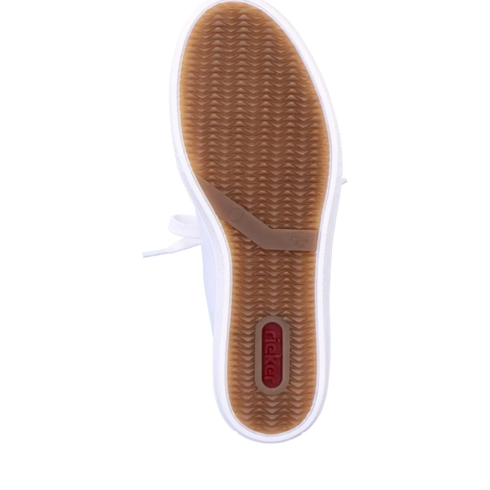 Discount Rieker Damskie Tenisowki Niskie Edelweis