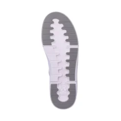 Clearance Rieker Damskie Tenisowki Wysokie Swan-White Arctic-Grey Zebra