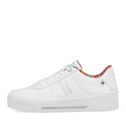 Online Rieker Damskie Tenisowki Low Frost White