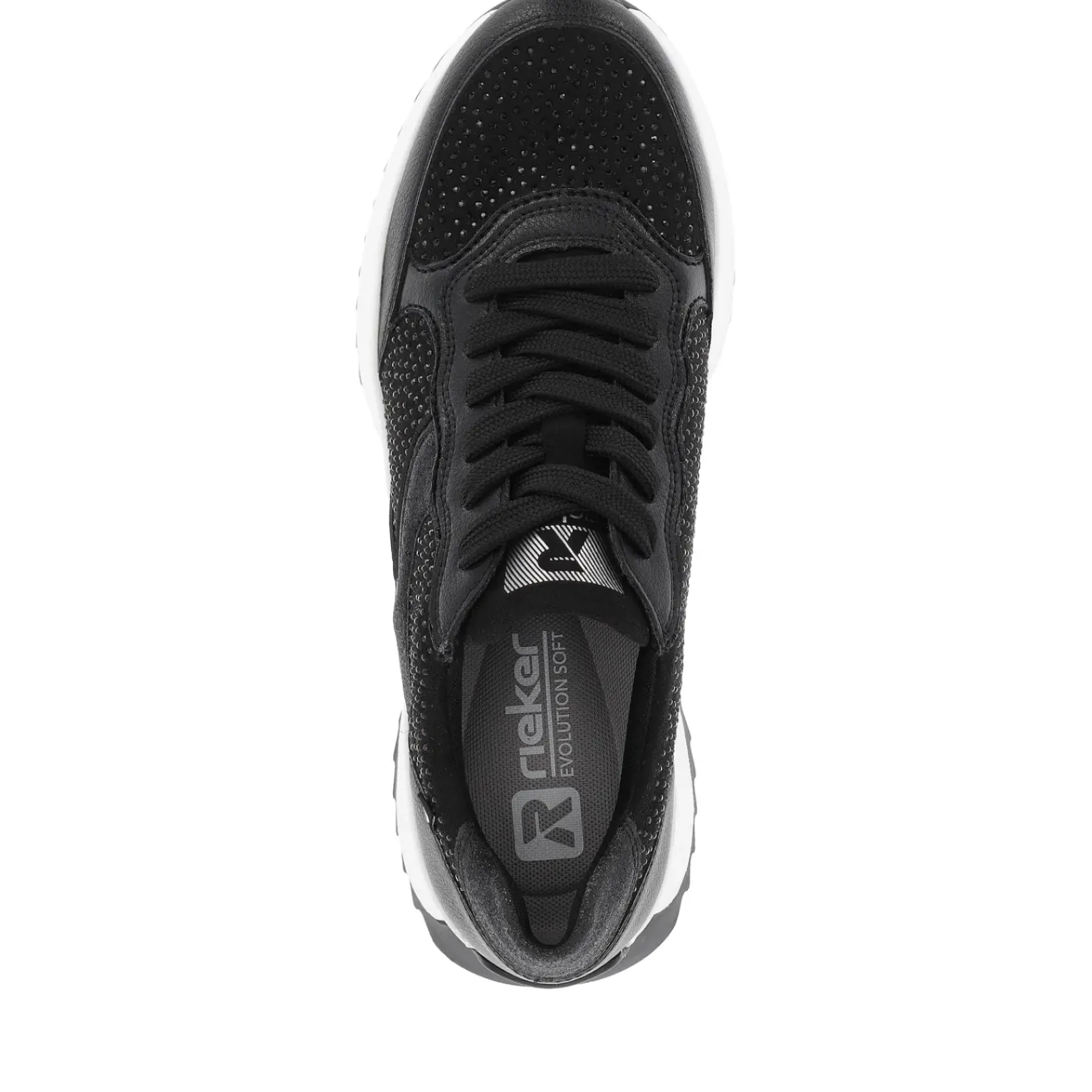 Fashion Rieker Damskie Tenisowki Low Carbon