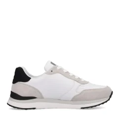 New Rieker Damskie Tenisowki Niskie Swan-White Arctic-Grey Zebra