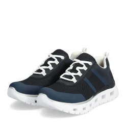 Clearance Rieker Damskie Tenisowki Low Steel Blue