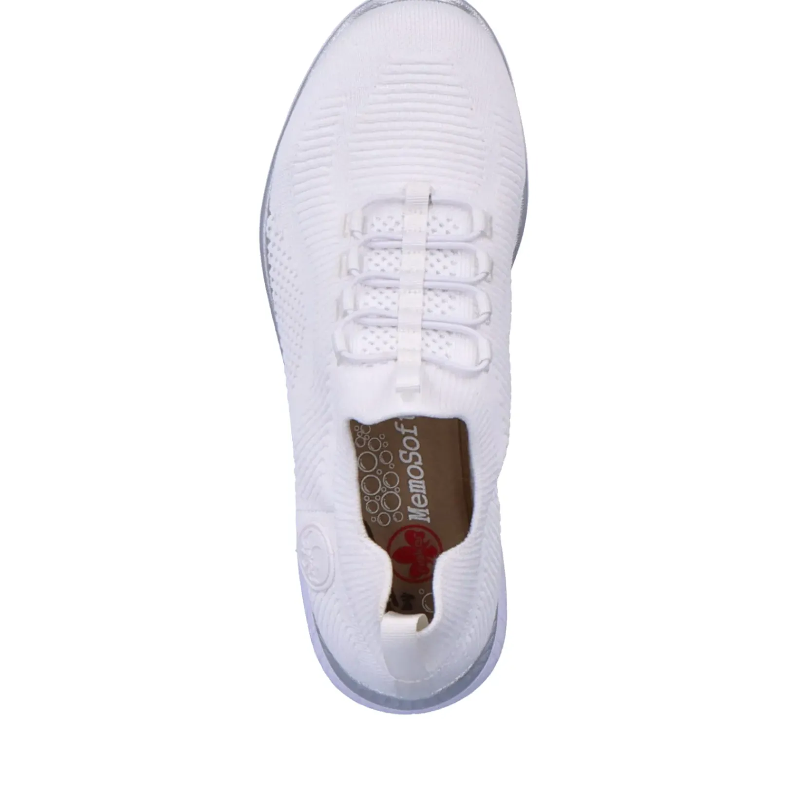 Clearance Rieker Kapcie Damskie Edelweis