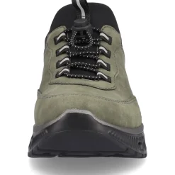 Fashion Rieker Kapcie Damskie Khaki-Czarne