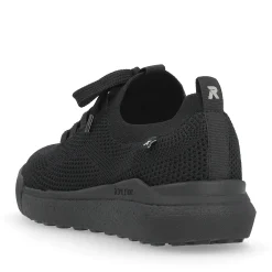 Sale Rieker Kapcie Damskie Midnight Black