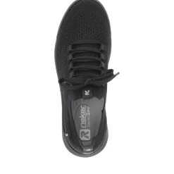 Sale Rieker Kapcie Damskie Midnight Black