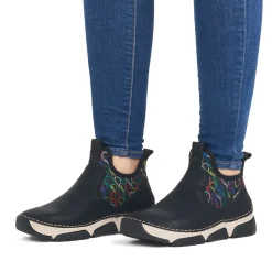Discount Rieker Kapcie Damskie , Miejskie, Czarne