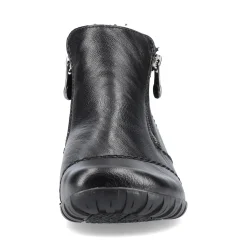 Outlet Rieker Kapcie Damskie , Nocne, Czarne