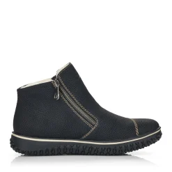 Discount Rieker Kapcie Damskie , Nocne, Czarne
