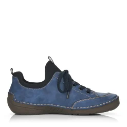 Outlet Rieker Kapcie Damskie W Kolorze Oceanicznego Blekitu