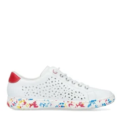 Discount Rieker Kapcie Damskie W Kolorze Star White
