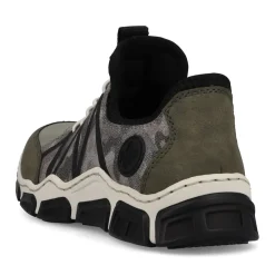 New Rieker Kapcie Damskie W Kolorze Khaki W Kolorze Zielonym