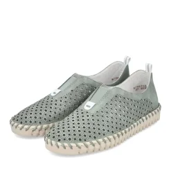 Discount Rieker Kapcie Damskie W Kolorze Khaki W Kolorze Zielonym