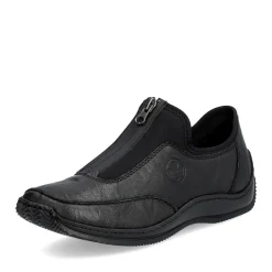 Discount Rieker Kapcie Damskie W Kolorze Ciemnej Czerni