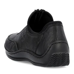 Discount Rieker Kapcie Damskie W Kolorze Ciemnej Czerni