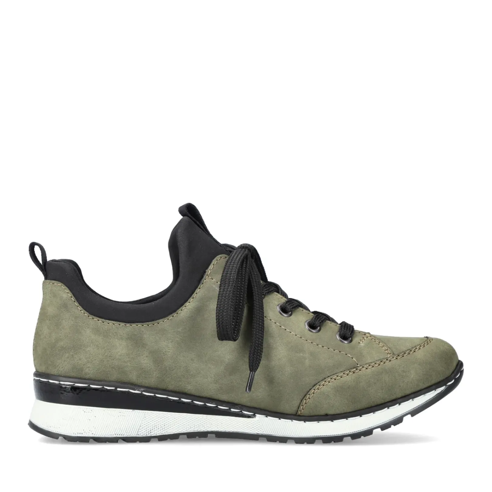 Fashion Rieker Kapcie Damskie W Kolorze Khaki W Kolorze Zielonym
