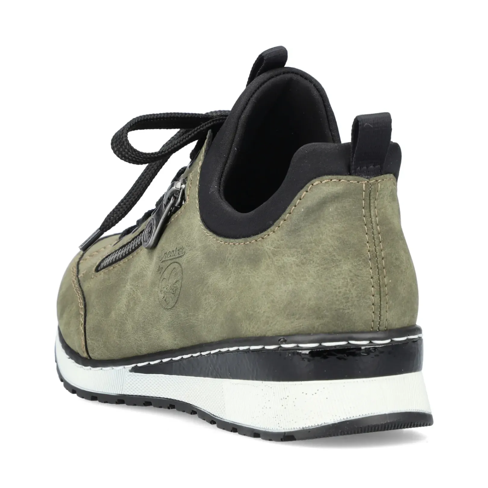 Fashion Rieker Kapcie Damskie W Kolorze Khaki W Kolorze Zielonym