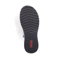 Discount Rieker Kapcie Damskie W Kolorze Niebiesko-Szarym