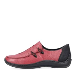 Sale Rieker Kapcie Damskie W Kolorze Bordowo-Czerwonym