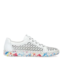 Best Rieker Kapcie Damskie W Kolorze Starej Bieli