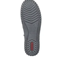 Clearance Rieker Kapcie Damskie W Kolorze Blekitu Pacyfiku