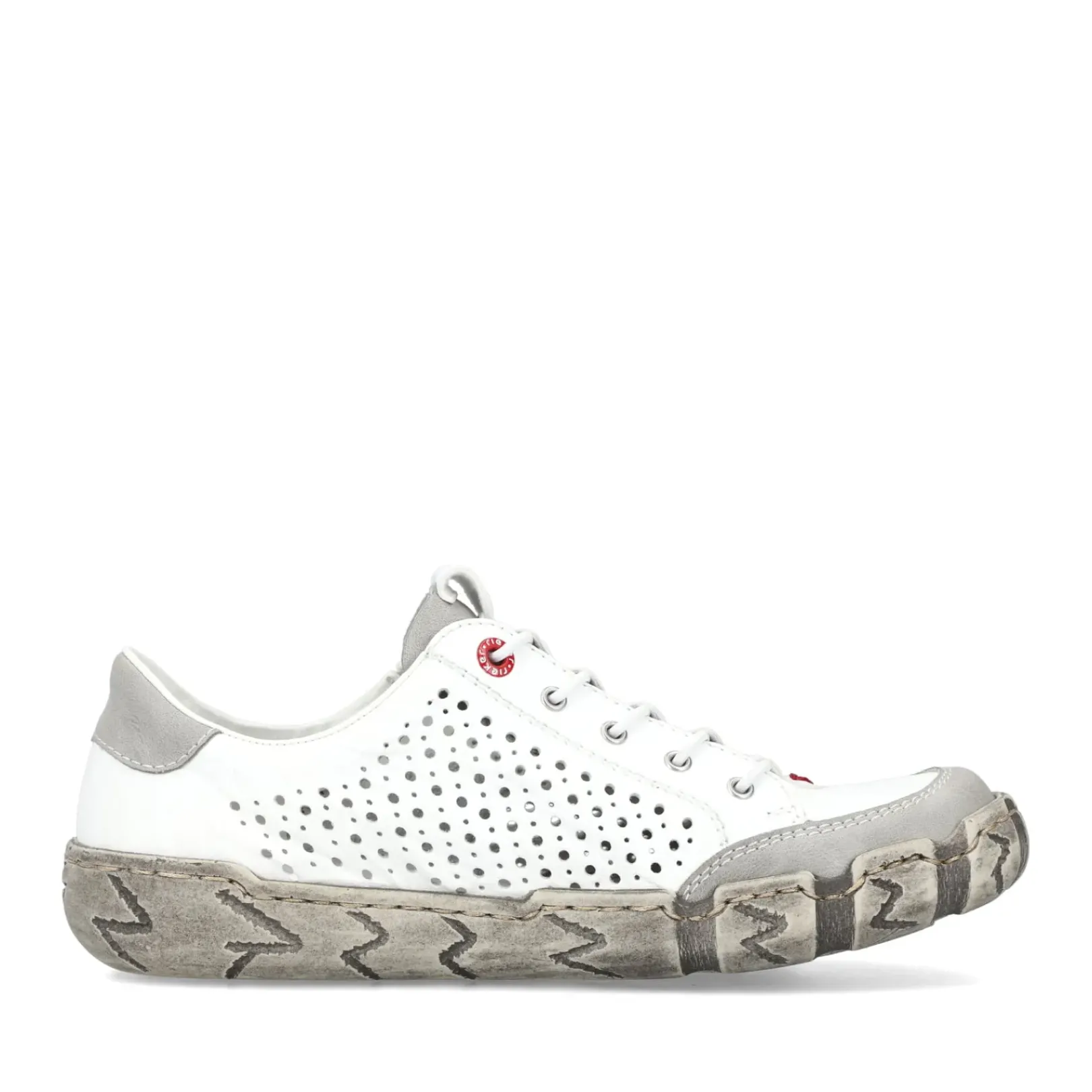 Discount Rieker Kapcie Damskie W Kolorze Czystej Bieli