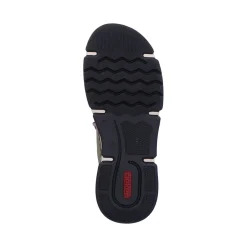 Online Rieker Kapcie Damskie W Kolorze Khaki W Kolorze Zielonym