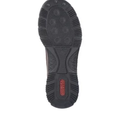 Clearance Rieker Kapcie Damskie W Kolorze Czarno-Winnym