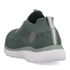 Discount Rieker Kapcie Damskie Zielono-Niebieskie