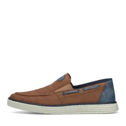 Fashion Rieker Kapcie Meskie , Drewnobrazowe