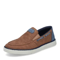 Fashion Rieker Kapcie Meskie , Drewnobrazowe