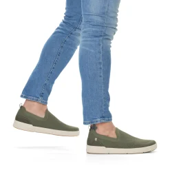 New Rieker Kapcie Meskie Leaf Green