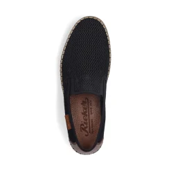 Outlet Rieker Kapcie Meskie , Nocne, Czarne