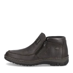 Fashion Rieker Kapcie Meskie W Kolorze Ciemnobrazowym
