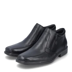 Discount Rieker Kapcie Meskie W Kolorze Czarnym, Blyszczacym