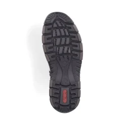 Discount Rieker Kapcie Meskie W Kolorze Czarnym, Blyszczacym