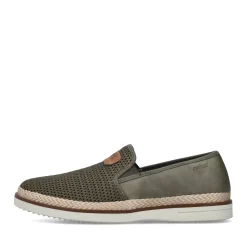 New Rieker Kapcie Meskie W Kolorze Khaki