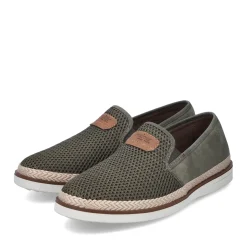 New Rieker Kapcie Meskie W Kolorze Khaki