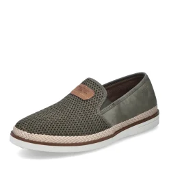 New Rieker Kapcie Meskie W Kolorze Khaki