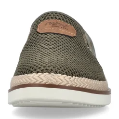 New Rieker Kapcie Meskie W Kolorze Khaki