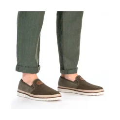 New Rieker Kapcie Meskie W Kolorze Khaki