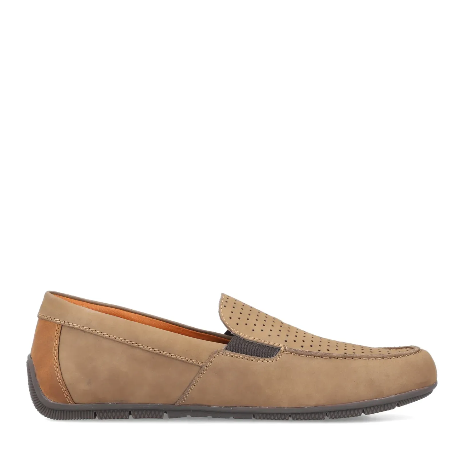 Fashion Rieker Kapcie Meskie W Kolorze Cynamonowo-Brazowym