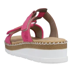 Clearance Rieker Klapki Damskie Flamingo Rozowe