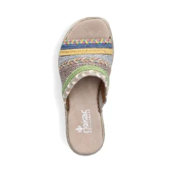 Hot Rieker Klapki Damskie Multi