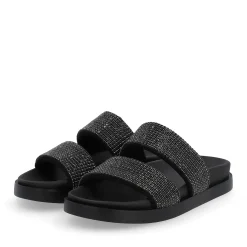 Best Rieker Klapki Damskie Night Black