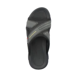 Hot Rieker Klapki Meskie Steel Black