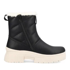 Clearance Rieker Krotkie Botki Damskie Night Black